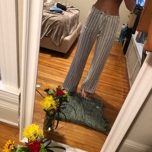 Stripped beach pants